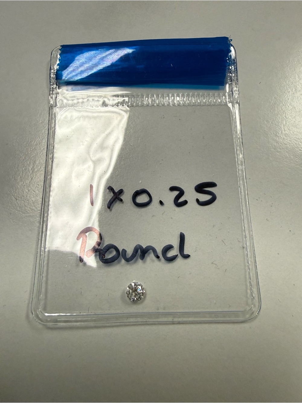BUNDLE!  .5 carat, .25 carat, .1 carat, 2.2 mm, and (8) 1.8 mm diamonds!